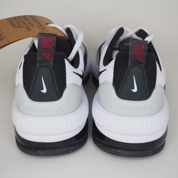 Nike Air Max Genome Se1 GS Boys Shoes Running White Black - Picture 4 of 11